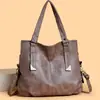 2026 Nueva Moda Bolso de Viaje para el Trabajo Bolso Tote Simple de Cuero Suave para Mujer Bolso Cruzado de Hombro Único de Gran Capacidad Casual