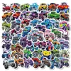 50 Pegatinas de Camiones Monstruo Shein Dibujos Animados Coches Bigfoot Vehículos Graffiti Geniales Impermeables