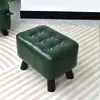 Cadeira de deslizar moderna para sala de estar, banquinho baixo de madeira, cadeira de lazer com encosto, banquinho de deslizar para trocar sapatos para a entrada