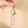 Taller Artesanal Duoduo Le DIY Transparencia Alta Cristal Epoxi Etiqueta Colgante Pequeña Tiktok Molde de Silicona Etiqueta de Aromaterapia de Yeso