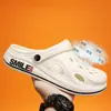 Zapatos de Agujeros para Adultos Pantuflas 2026 Estilo Nuevo Unisex Antideslizantes Ligeros Transpirables Dos en uno Usables Sandalias de Playa