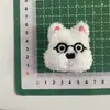 25 Nuevos Lindos Peluches de Conejo Cachorro West Highland Gato Kt Muñeca Bolsa de Muñeca Colgante Ropa Zapatos Calcetines Cabello