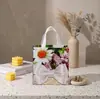 Série de Sacolas Laminadas de Tecido Não Tecido com Laço Pintado Transfronteiriço, Sacolas de Embalagem para Lembrancinhas, Sacolas de Presente, Sacolas de Presente de Natal