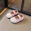 Zapatos de Princesa para Niñas 2025 Nuevos Primavera y Otoño Zapatos de Cuero Pequeños para Niños Zapatos de Suela Blanda para Niñas Zapatos Casuales de Entrenamiento de Suela Blanda