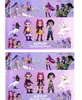 Juguetes de Muñecas Transfronterizos 5 pulgadas Versión Q Grupo de Chicas Cazadoras de Demonios Grupo de Chicos Mascotas Muñecos Merchandising de Películas Adornos de Escritorio Regalos