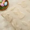Funda de Almohada de Conejo Estilo Crema 3D Transfronteriza Estilo Lindo de Pascua Funda de Cojín para Ambiente Festivo para Sala de Estar y Dormitorio
