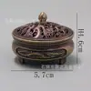 Fogão Boshan Retrô, Queimador de Incenso de Ponta de Dedo Dragão e Fênix, Queimador de Incenso Criativo Torre de Incenso, Queimador de Incenso Auspicioso, Ornamentos Zen para Casa