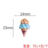 Juguetes de Comida Miniatura Lindos Tienda de Helados Decoración de Casa de Muñecas Escena Pegamento de Crema Resina Lista para Enviar Accesorios DIY