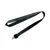 Exclusivo transfronteiriço flip dobrável dupla face transparente preto horizontal plástico suporte para crachá de identificação etiqueta atacado