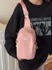 Mochila Escolar Retro Estilo Coreano para Escuela Secundaria Chicas Preparatoria Bolsa de Pecho Estudiante Moderna Gran Capacidad Viaje Ligera Mochila Cruzada