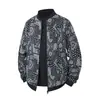 Cárdigan estampado tipo pintura al óleo creativo G-stone transfronterizo talla europea, chaqueta corta de moda callejera de personalidad nicho