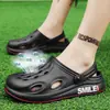 Zapatos de Agujeros para Adultos Pantuflas 2026 Estilo Nuevo Unisex Antideslizantes Ligeros Transpirables Dos en uno Usables Sandalias de Playa