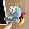 Gorra de Bebé Estilo Coreano Primavera y Otoño Nueva Gorra de Béisbol con Visera de Mezclilla Dibujo Animado Lindo Borde Suave Parasol para Bebé Niño y Niña