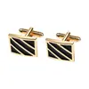 Aliexpress Amazon Transfronterizo Nuevos Gemelos Rectangulares a Cuadros con Goteo de Aceite Gemelos para Camisa de Negocios de Hombre Traje