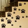 Calcomanías de Pared de Arte de Huella de Pata de Animal Moda Personalizada Niños Niñas Bebé Dormitorio Sala de Estar Calcomanías Decorativas de PVC