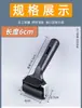 Atacado transfronteiriço 6cm aço inoxidável borracha preta rolo diy roda de prensa manual ferramenta rolo de tinta para impressão