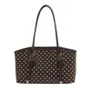 Bolso de Lunares para Mujer 2026 Nuevo de Moda Salida de Otoño de Gama Alta Bolso de Hombro para el Trabajo Bolso de Hombro Exquisito Versátil