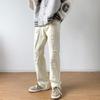 Otoño e invierno overol para hombre pantalones deportivos pantalones casuales Harlan pantalones rectos modernos de estilo coreano pantalones de invierno
