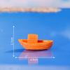 Micro-Paisagem Criativa Transfronteiriça, Barcos Pequenos, Iates, Decorações para Aquário de Peixes, Pequenos Enfeites de Resina DIY, Presente Atacado