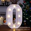 Luzes de Letra LED, Luzes de Número LED em Inglês, Luzes Decorativas para o Dia dos Namorados, Luminária de Chão Três Camadas Transfronteiriça