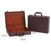 Caja de embalaje de solución madre de galvanoplastia de cristal para belleza de automóviles, caja de cuero marrón para encerado y recubrimiento de automóviles, caja de cuero para cuidado de la belleza