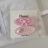 Lindo Dibujo Animado Floral Pinza de Pato Rosa Pasador Dulce Pinza para Flequillo Adorno para la Cabeza de Niña Estilo Nuevo de Alta Gama