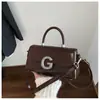 Bolsa Pequena Vintage de Couro Oleado Texturizado de Alta Qualidade Transfronteiriça para Mulheres 2025 Nova Moda Bolsa Transversal Super Popular Bolsa Quadrada de Ombro Único