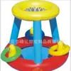 Suministrar: Portería de Fútbol Inflable de PVC, Soporte de Balón Engrosado Inflable de PVC, Marco de Balón Azul Inflable