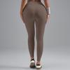 Pantalones de Yoga Cruzados Europeos y Americanos de Alta Elasticidad para Levantar Glúteos de Tallas Grandes, Leggings Fitness Populares de Cintura Alta para Mujer