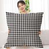 Cojín Sofá Sala de Estar Nórdico Lujo Ligero Simple Geométrico Cojín Soporte Lumbar Funda de Almohada Respaldo Oficina Cojín Extragrande