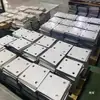 Peças Embutidas Galvanizadas, Placas de Aço Embutidas, Placas de Ferro Galvanizadas a Quente, Pilares de Quatro Furos para Fachada Cortina, Conectores de Estrutura de Aço, Soldagem de Tubos de Aço