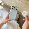 Funda Magnética Simple de Lunares Estilo Coreano Ins Adecuada para Funda de Teléfono Móvil Apple 17Promax Iphone16 Soporte de Estrella 15P