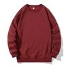Primavera e Outono Novo 320g Algodão Chinês Crewneck Ombro Camisola Masculina e Feminina Coreano Moda Jaqueta Base Atacado