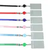 Cordón retráctil colorido transfronterizo para portatarjetas de identificación de cruceros, con tarjetero, transparente e impermeable