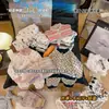 Ropa de Casa de Felpa Cálida Nai Fu Estilo Fair Isle Set de Dibujos Animados de Otoño e Invierno para Niños Niñas Clase A