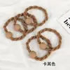 2026 Nuevas Gomas para el Cabello Bandas Elásticas para Mujeres Cuerdas Sencillas para el Cabello Alta Elasticidad Bandas de Goma Duraderas Anillos para el Cabello Mangas Elásticas para Cola de Caballo Alta Accesorios para el Cabello