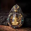 Colgante de Guanyin de las Mil Manos Estilo Tíbet, Colgante Protector de Ángel Guardián de los Doce Signos del Zodíaco, Ksitigarbha, Samantabhadra, Venta Directa del Fabricante