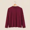 Fábrica de Roupas Fonte 26 Novo Outono Tamanho Grande Feminino Térmico Espesso Camada de Base Oem/Odm Personalização a Partir de Fotos para Pedidos Pequenos
