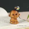 Macaco Esculpido em Sândalo Verde com Pêssego Ornamento Pingente DIY Macaco do Zodíaco Corrente para Celular Escultura em Madeira Maciça Artesanato dos 12 Signos do Zodíaco Pingente
