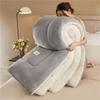 Edredom Espesso de Lã de Cordeiro de Inverno Edredom de Algodão Leite de Lã Cama de Solteiro Casal Roupa de Cama Núcleo de Edredom de Lã Dupla Face Edredom de Inverno para Dormitório Estudantil