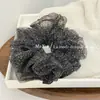 Estilo Coreano High-End Retrô Gaze Moda Estampa de Leopardo Elástico de Cabelo Intestino Grosso Sensação Preguiçosa Fofa Rabo de Cavalo Flor de Cabeça Elástico de Cabelo para Mulheres