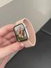 Correa elástica trenzada de nailon de un solo anillo para Apple Watch iwatch8, Applewatch 7/6/se/5/4