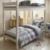 Novo Modelo 2025 Conjunto de Três Peças 100% Algodão para Estudantes Conjunto de Roupa de Cama Puro Algodão para Dormitório Estudantil
