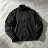 Jaqueta Esportiva Slim Outono Derong Manga Longa Zíper Completo Jaqueta Cardigan para Treino ao Ar Livre Roupa Casual para Fitness Manga Longa