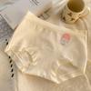 Ácido poliláctico 7A antibacteriano algodón entrepierna larga ropa interior niña cintura sin costuras talla grande bolsa cadera transpirable calzones para dama