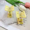 Novo Grampo de Cabelo de PVC Fofo Pudim Grampo de Cabelo Queijo Pega Cabelo Desenho Animado Bolo Fofo Acessórios de Cabelo para Parte de Trás da Cabeça Mulheres