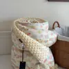 Colcha estilo coreano CELING con un lado de algodón tejido ultrasuave y el otro lado de fibra de frijol calmante, apta para camas individuales o dobles, lavable a máquina, para uso en primavera, otoño e invierno