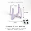 Soporte de Hierro para Comedero de Mascotas, Soporte de Hierro en Forma de Cruz, Soporte Integrado para Comedero de Mascotas, Soporte de Hierro Elevado que Protege el Cuello, Soporte Anti-Derrames para Comedero de Perros y Gatos