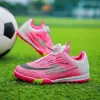Nuevos zapatos de fútbol transfronterizos con tacos TF para adolescentes, niños y estudiantes de primaria, antideslizantes y resistentes al desgaste, adecuados para entrenamiento y competición, en stock