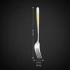 Vajilla de acero inoxidable Star Diamond 410, cuchillo y tenedor, cuchara, apto para uso doméstico, cuchara de alto valor de color, cuchillo y tenedor para carne de hotel.